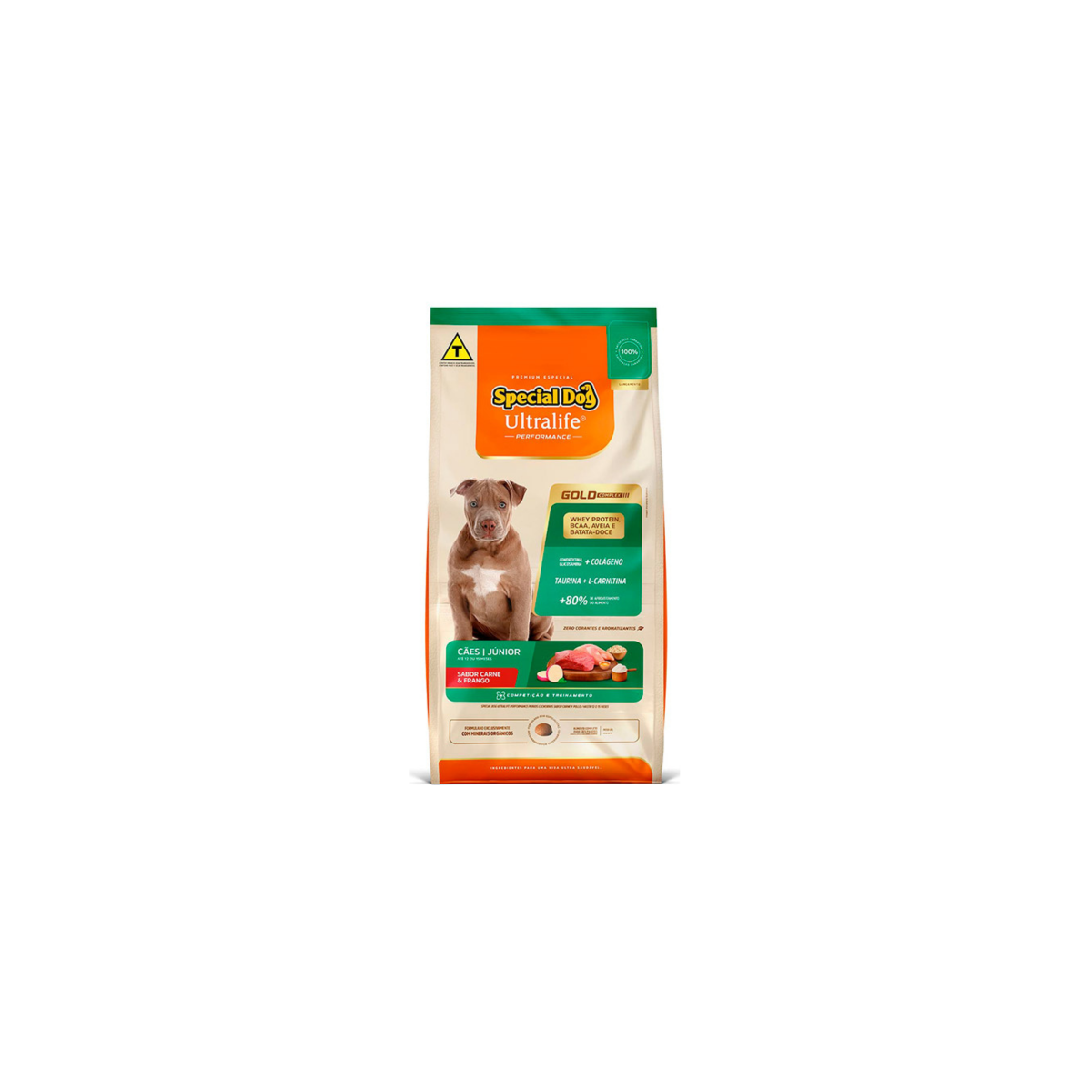 Ração Special Dog Ultralife Perfomance Cães Filhotes Carne e Frango 15kg