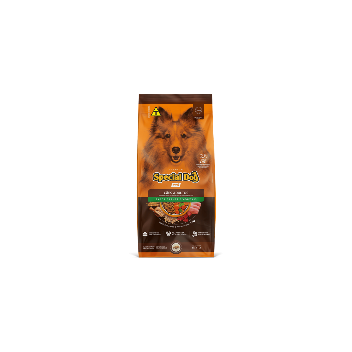 Ração Special Dog Vegetais Adultos Pro