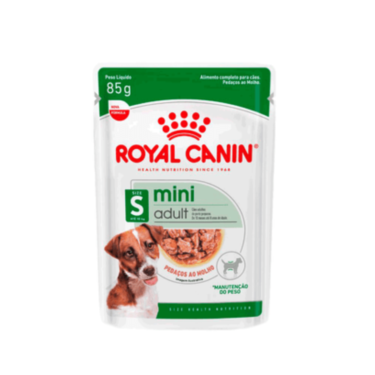 Ração Úmida Cães Adultos Pequenos Mini Sachê 85g Royal Canin