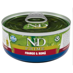 Ração Úmida Farmina N&D Prime Grain Frango & Romã para Gatos Filhotes 70G