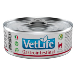 Ração Úmida Feline Vet Life Gastrointestinal 85g