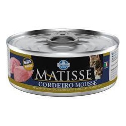 Ração Úmida Matisse Cat Mousse para Gatos Adultos Sabor Cordeiro 85g