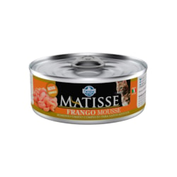 Ração Úmida Matisse Cat Mousse para Gatos Adultos Sabor Frango 85g