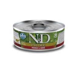 Ração Úmida N&D Prime para Gatos Adultos Sabor Frango e Romã 80g