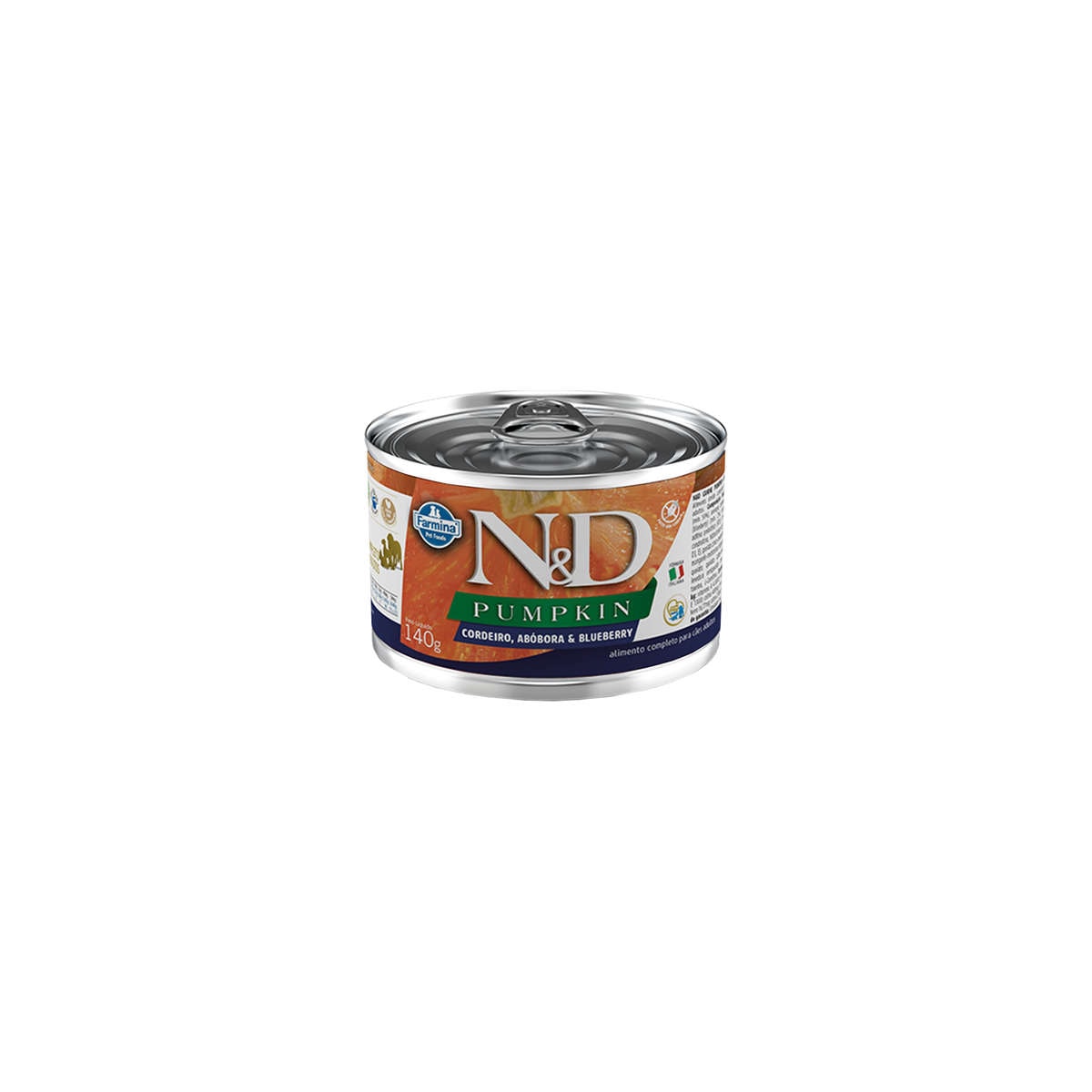 Ração Úmida N&D Pumpkin para Cães Adultos Sabor Cordeiro, Abobora e Blueberry 140g
