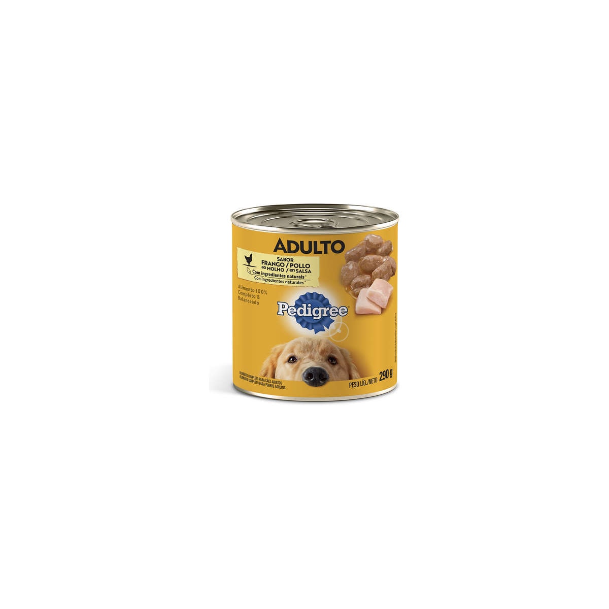 Ração Úmida Pedigree Lata Frango ao Molho para Cães Adulto