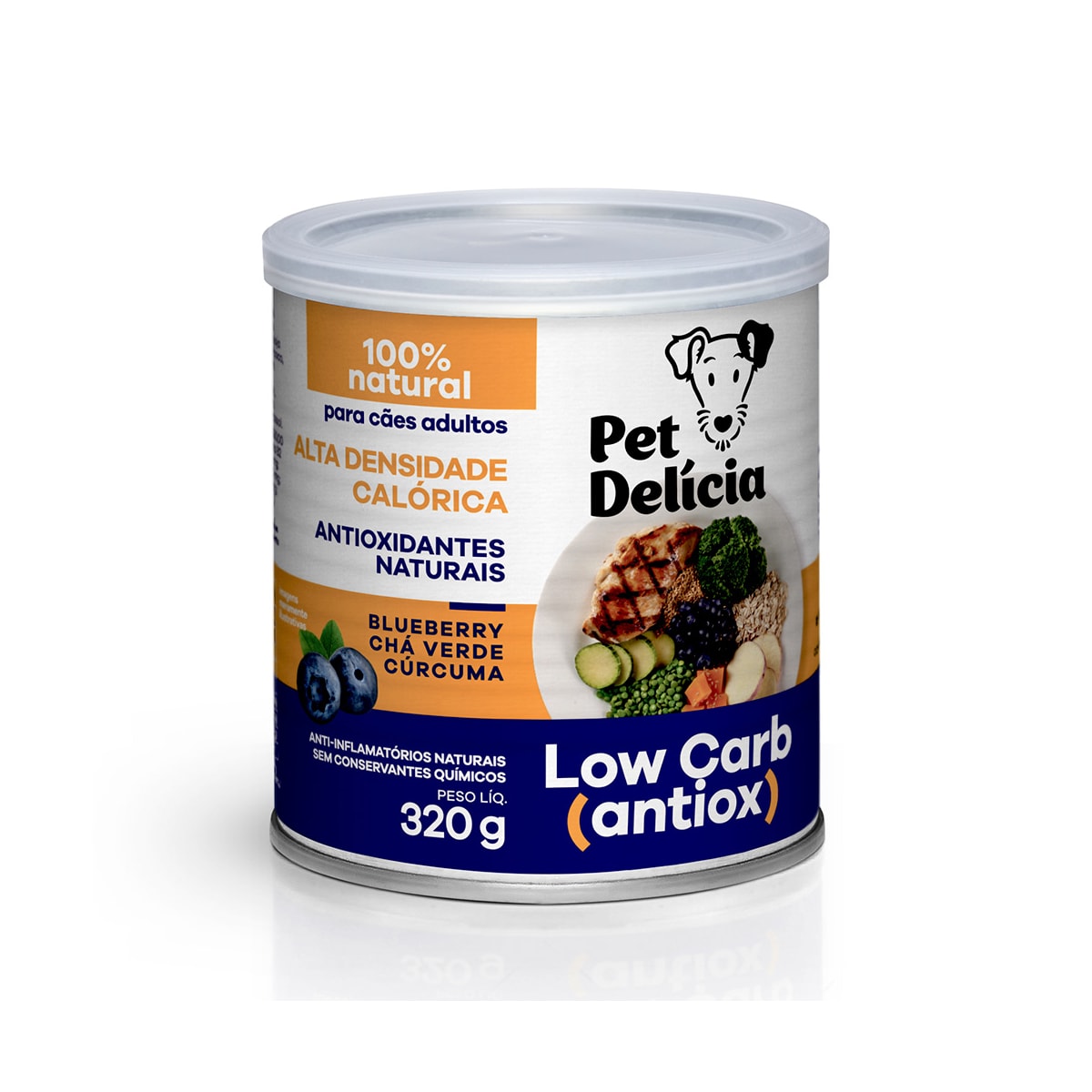 Ração Úmida Pet Delicia Low Carb 320g