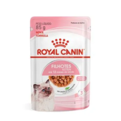 Ração Úmida Royal Canin Kitten Jelly Gatos Acima12 Meses 85g