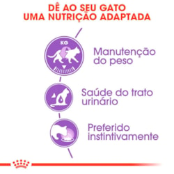 Ração Úmida Royal Canin Sachê Castrados Jelly para Gatos Adultos Castrados 85 g