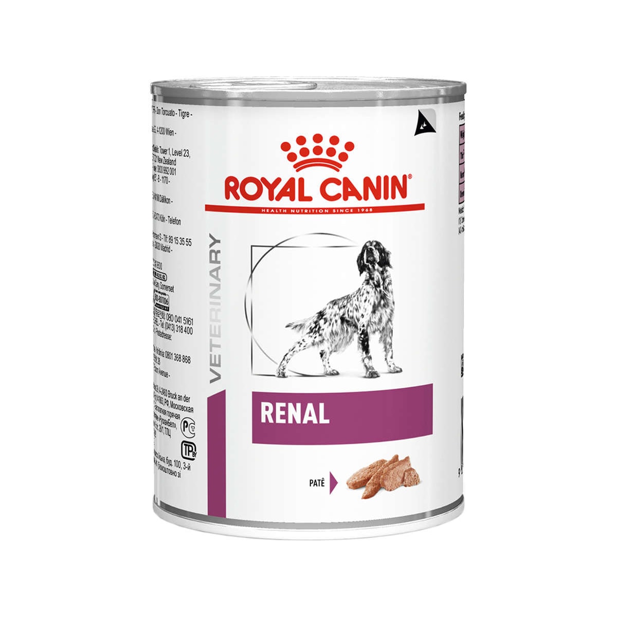 Ração Úmida Royal Canin Veterinary Renal para Cães com Insuficiência Renal Crônica 410g