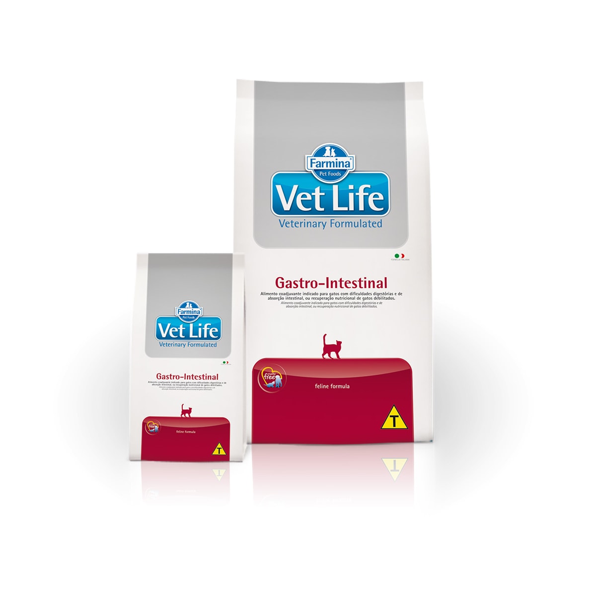 Ração Vet Life Gastro Intestinal para Gatos 2kg