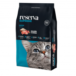 Reserva Supreme para Gatos Castrados Sabor Salmão e Arroz