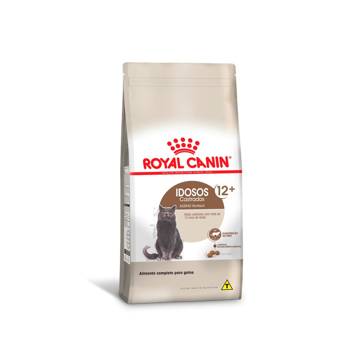 Royal Canin Castrados 12+ para Gatos Senior Acima de 12 anos