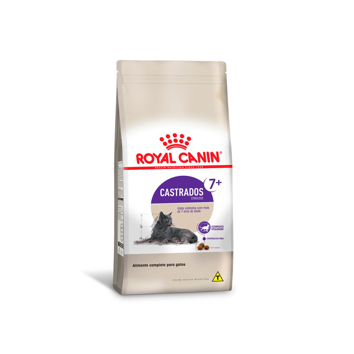 Royal Canin Castrados 7+ para Gatos Adultos Castrados Acima de 7 anos