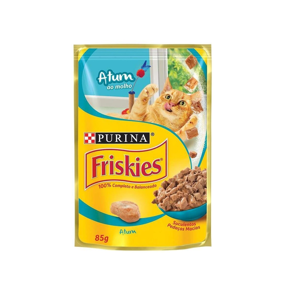 Sachê Friskies Sabor Atum ao Molho 85g