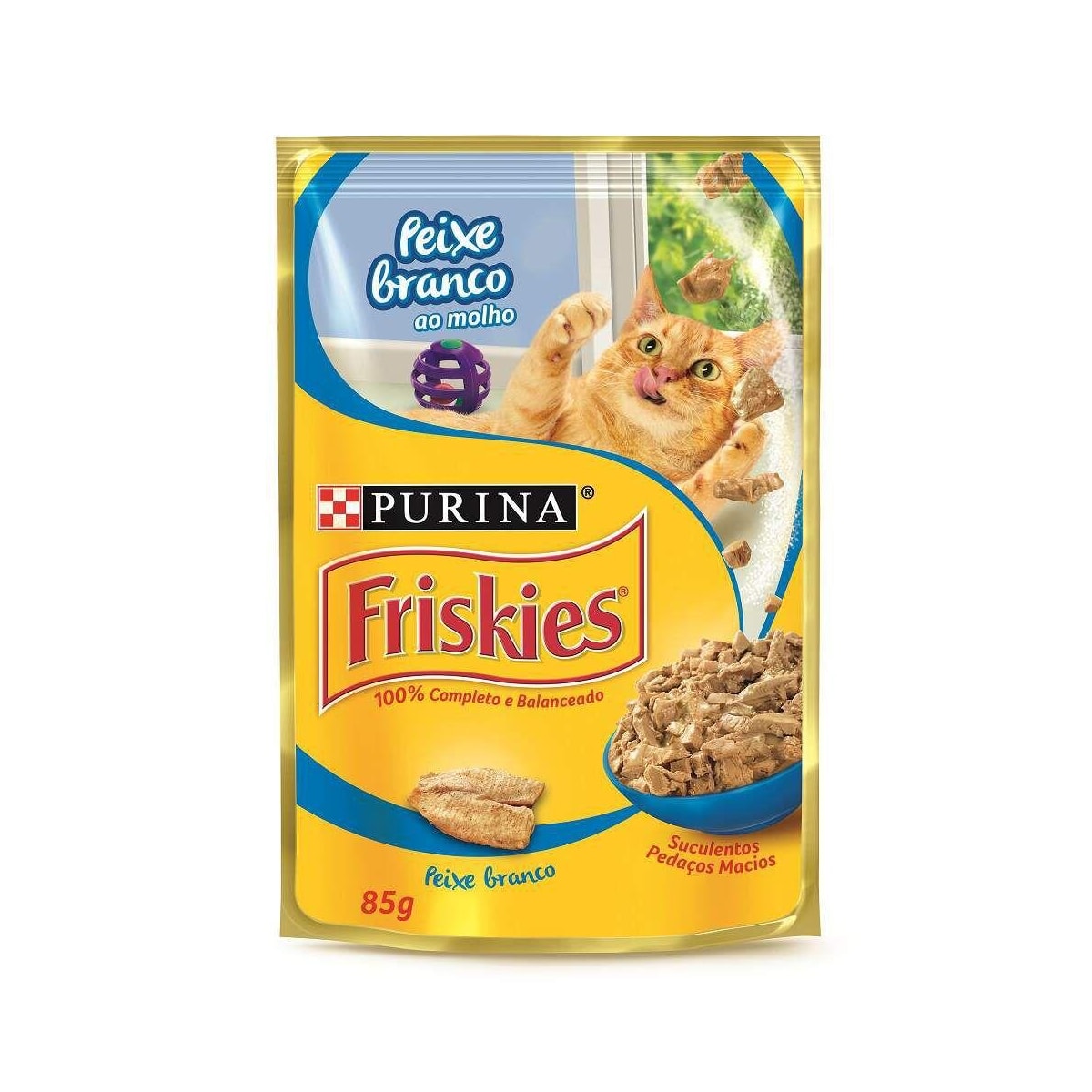 Sachê Friskies Sabor Peixe ao Molho 85g