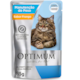 Sachê Optimum Cat Gatos Castrados Sabor Frango 85g