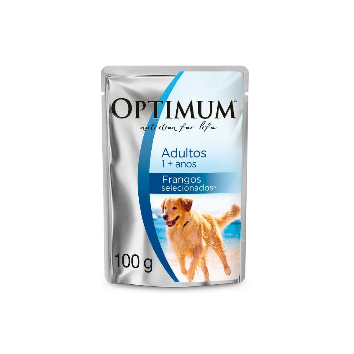 Sachê Optimum Dog para Cães Adutos Sabor Frango 100g