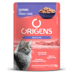 SACHE ORIGENS GATO CAST FRANGO 85G