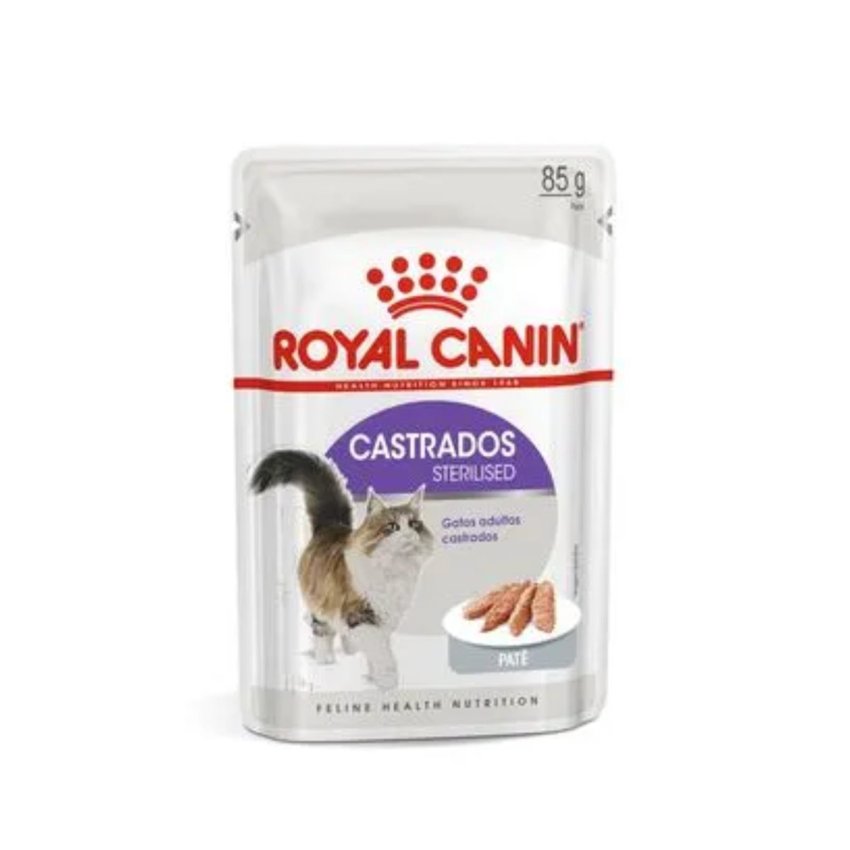 Sachê Royal Canin Castrados Patê Gato Adultos Sterilised 85g