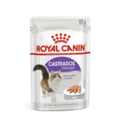 Sachê Royal Canin Castrados Patê Gato Adultos Sterilised 85g