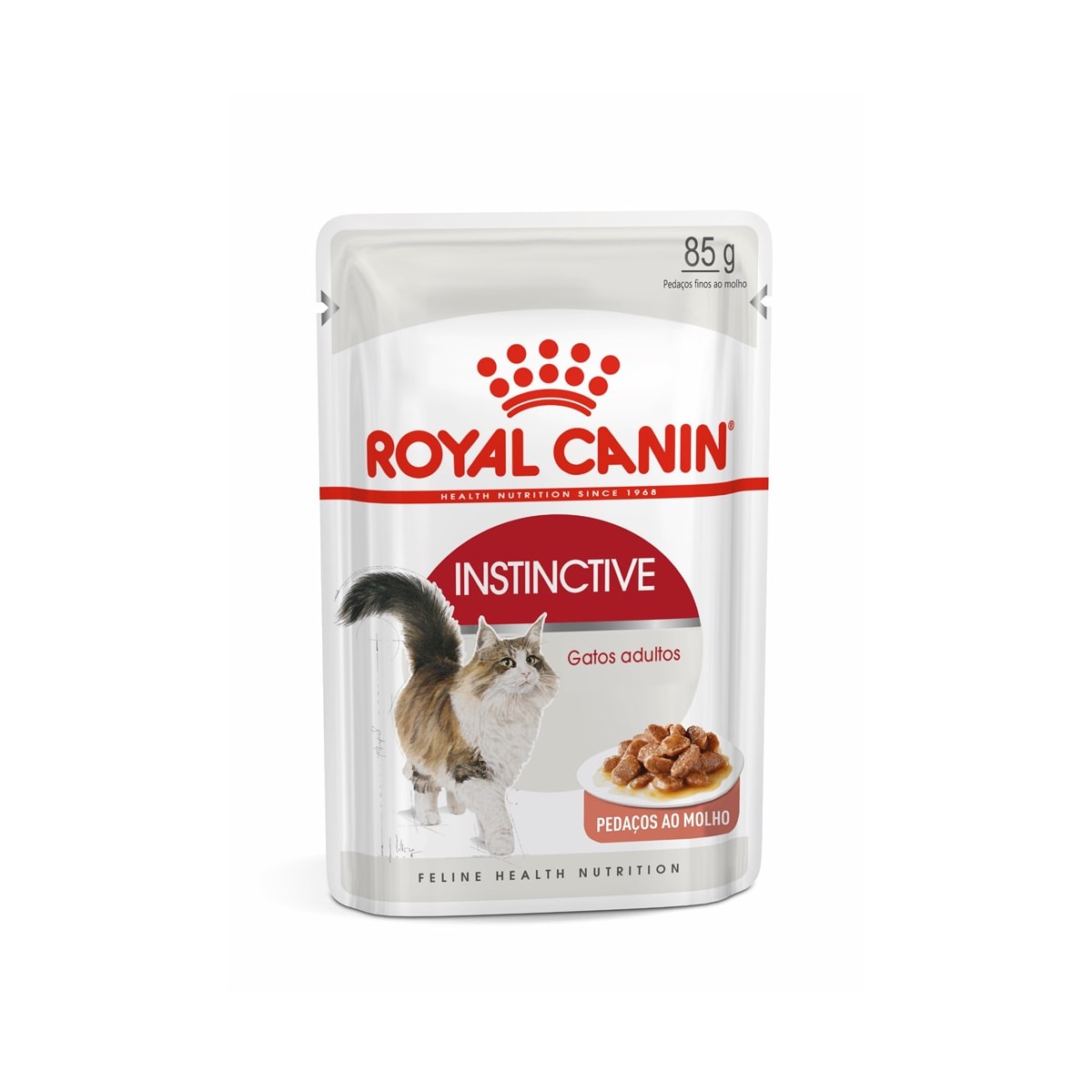 Sachê Royal Canin Feline Instinctive 12 Wet para Gatos 85g