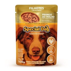 Sachê Special Dog para Cães Filhotes Sabor Frango 100g