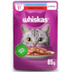 Sachê Whiskas Gatos Castrados Carne 85G