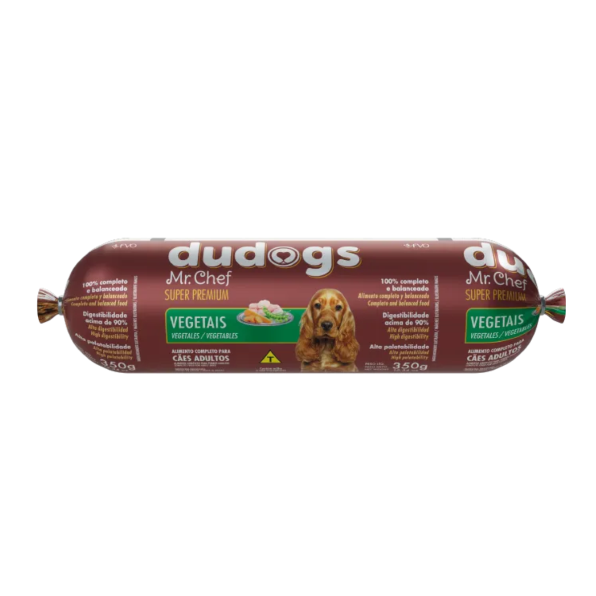 SALAME DUDOGS MR CHEF VEGETAIS 350G