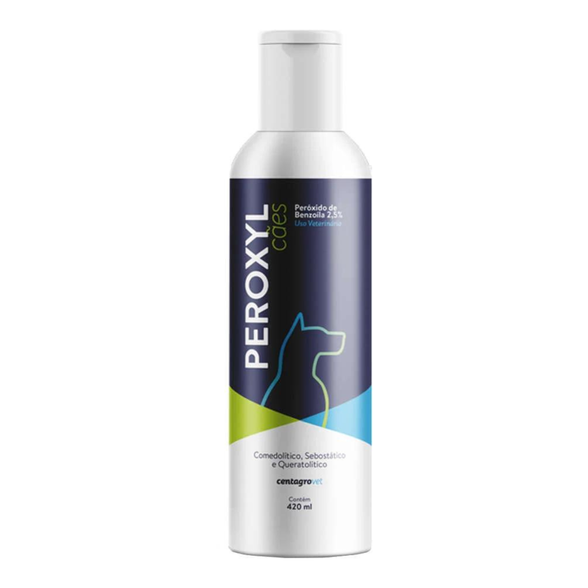 Shampoo Antibacteriano Centagro Peroxyl para Cães