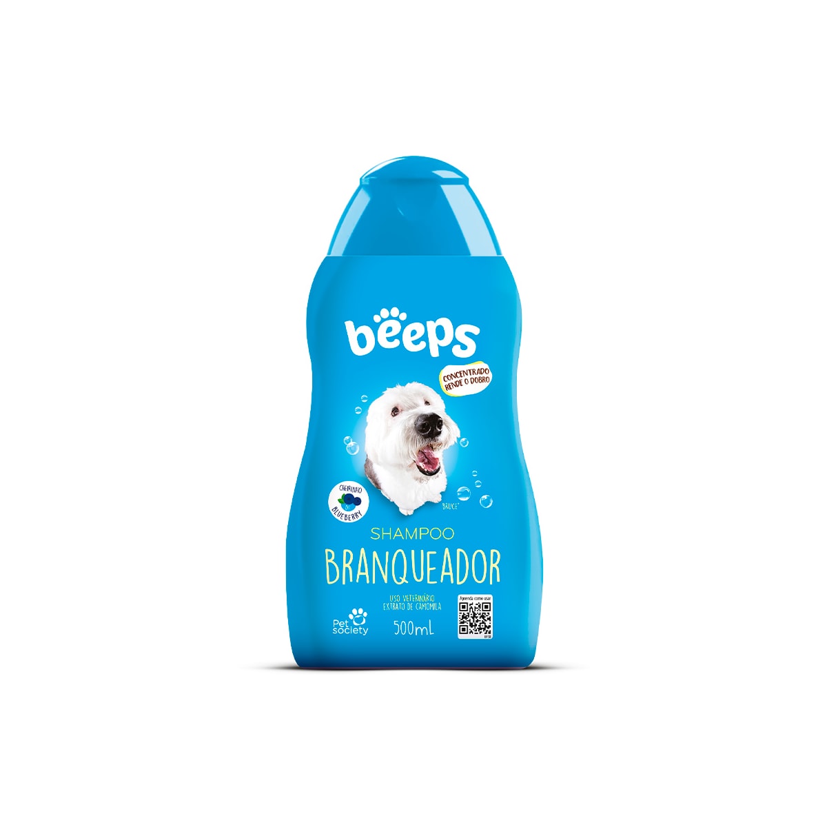 Shampoo Beeps Branqueador para Cães e Gatos