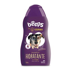 Shampoo Beeps Estopinha Hidratante para Cães e Gatos 500ml