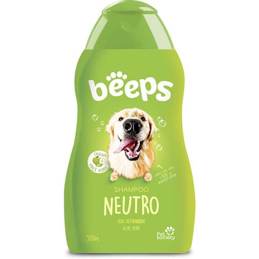Shampoo Beeps Neutro para Cães e Gatos