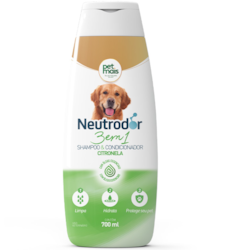 Shampoo & Condicionador Petmais 3 em 1 Citronela Neutrodor 700ml