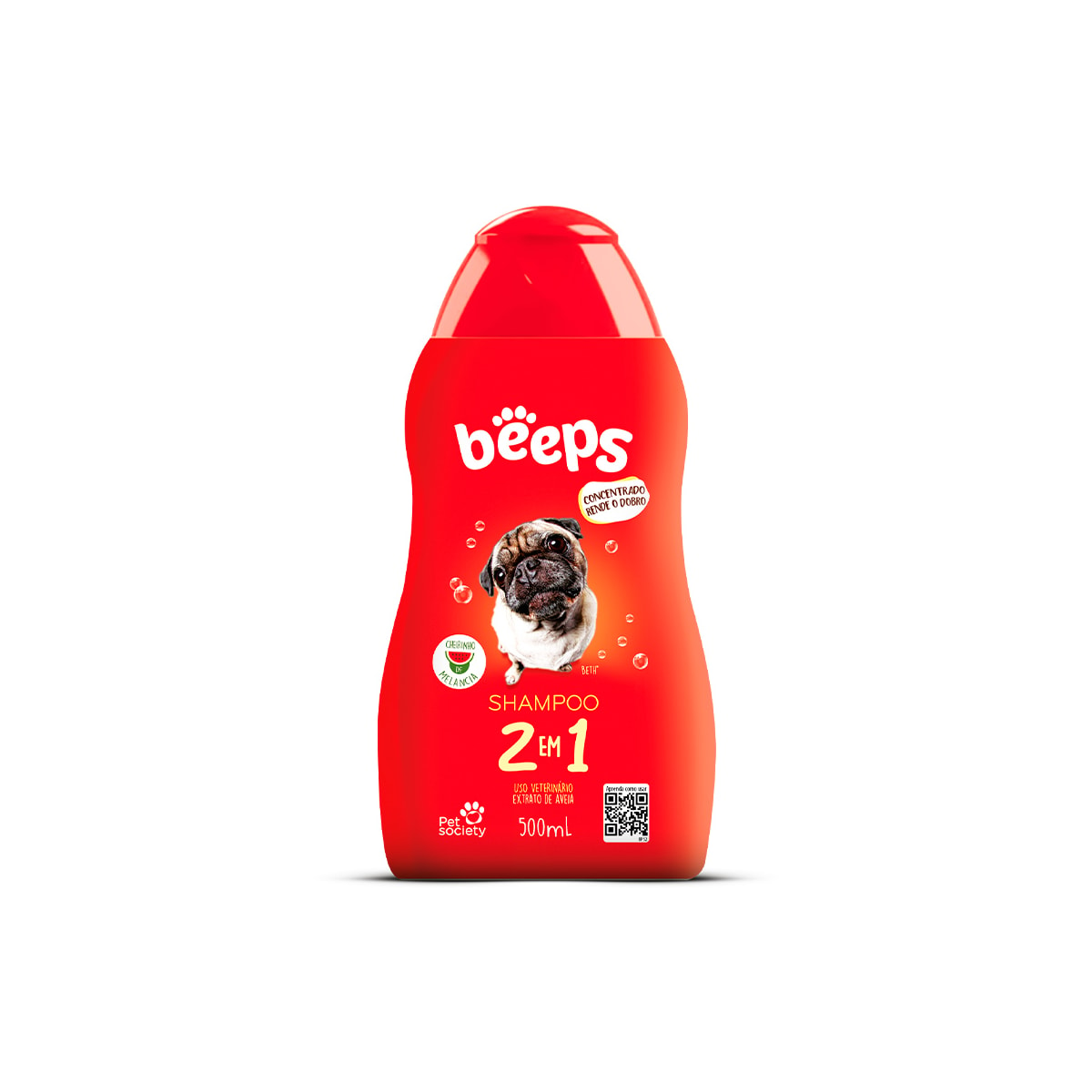 Shampoo Pet Society Beeps 2 em 1