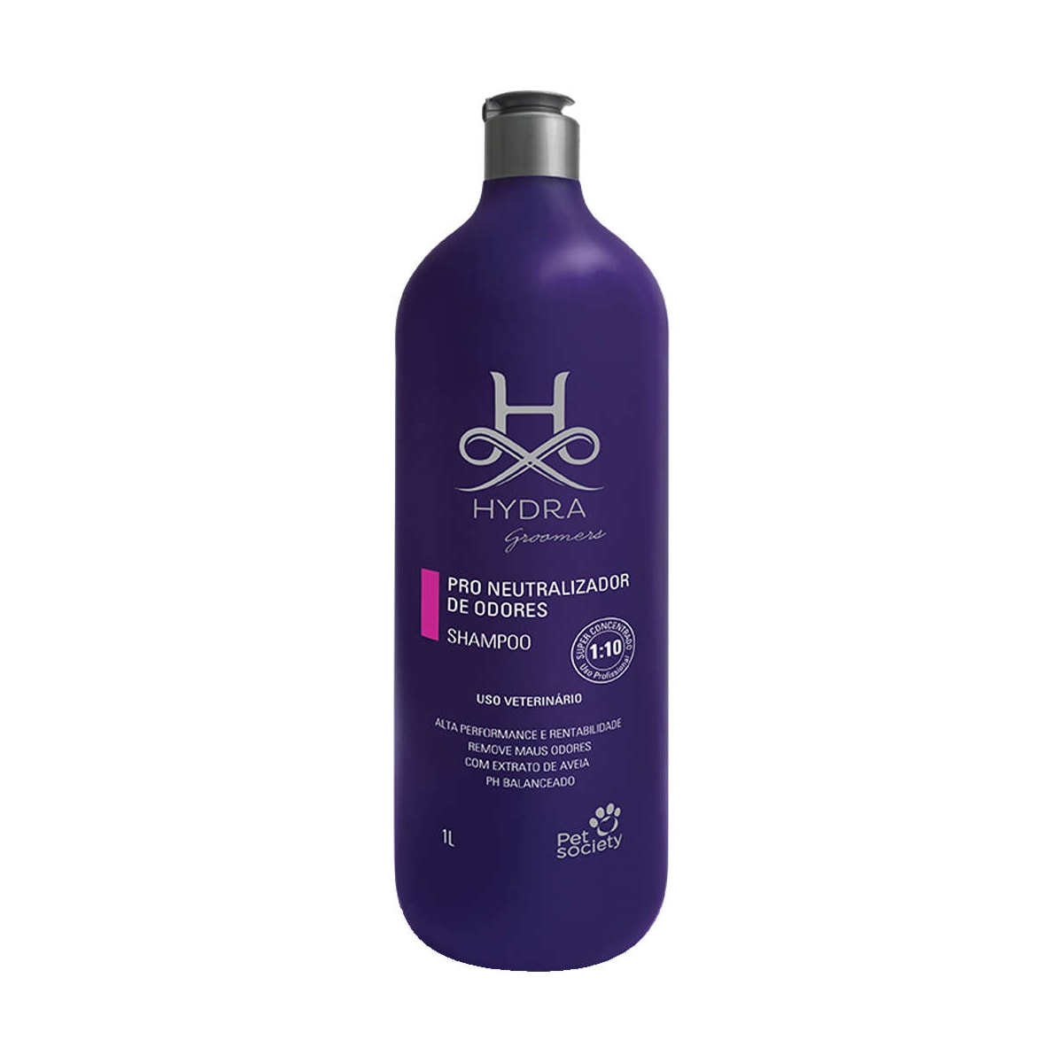 Shampoo Pet Society Hydra Groomers Pro Neutralizador de Odores