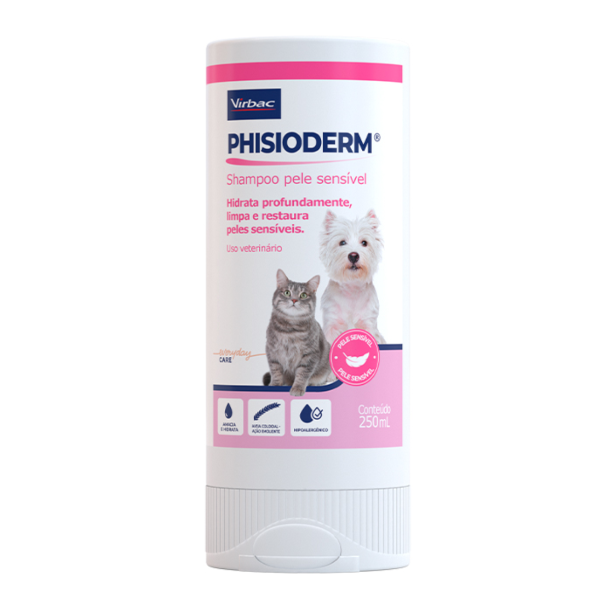 SHAMPOO PHISIODERM PELE SENSIVEL 250 ML (EPISOOTHE)