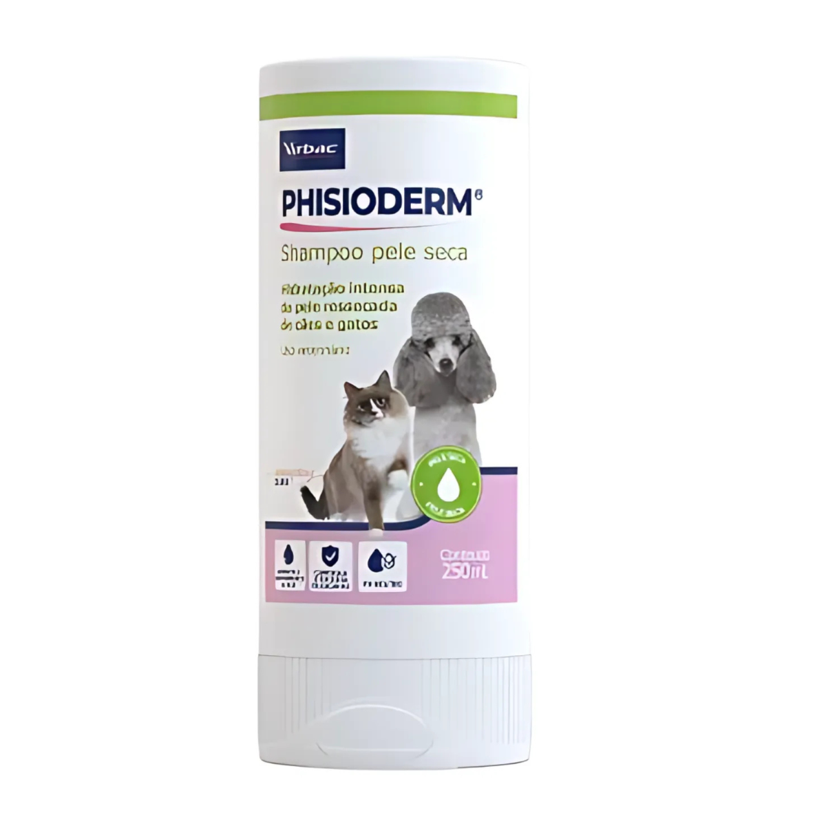 SHAMPOO PHISIODERM PELO SECA 250 ML (SEBOCALM)