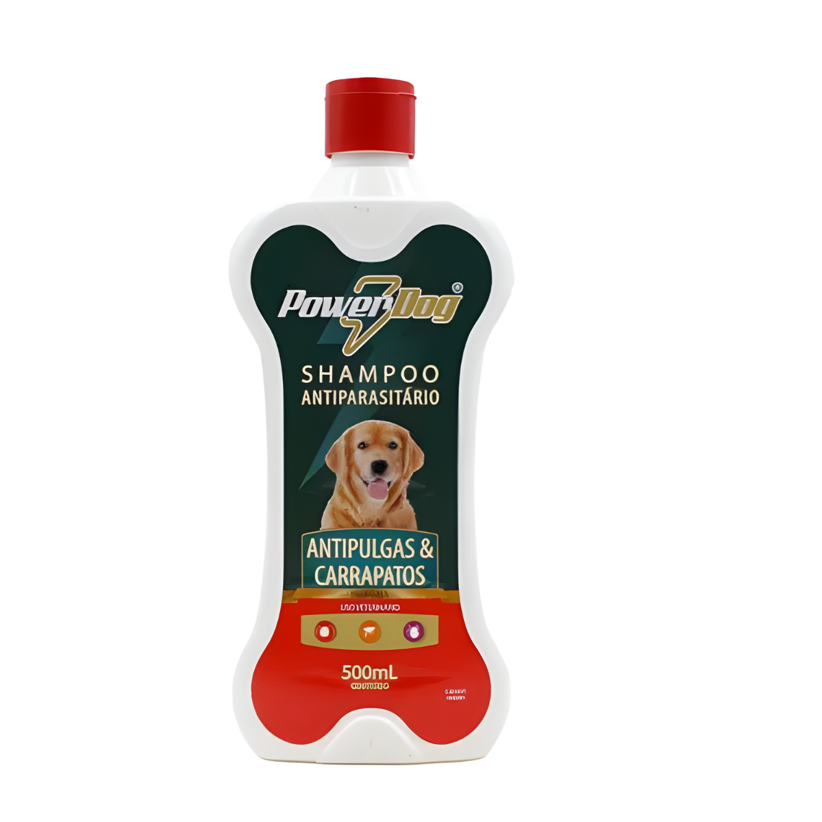 Shampoo Power Dog Antipulgas 500ml