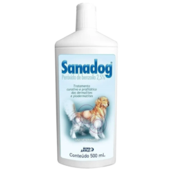 Shampoo Sanadog para Cães Mundo Animal 500 ml