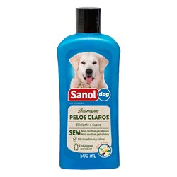 Shampoo Sanol Dog para Pelos Claros
