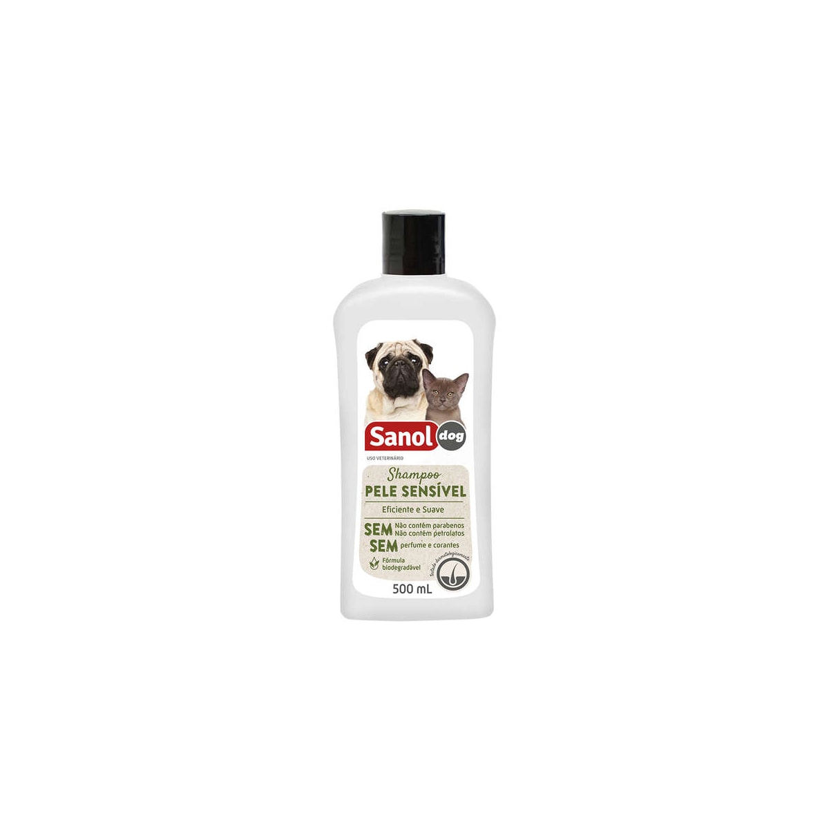 Shampoo Sanol Dog Peles Sensíveis