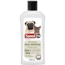 Shampoo Sanol Dog Peles Sensíveis Shampoo Sanol Dog Peles Sensíveis