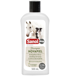 Shampoo Sanol Novapiel para Cães e Gatos