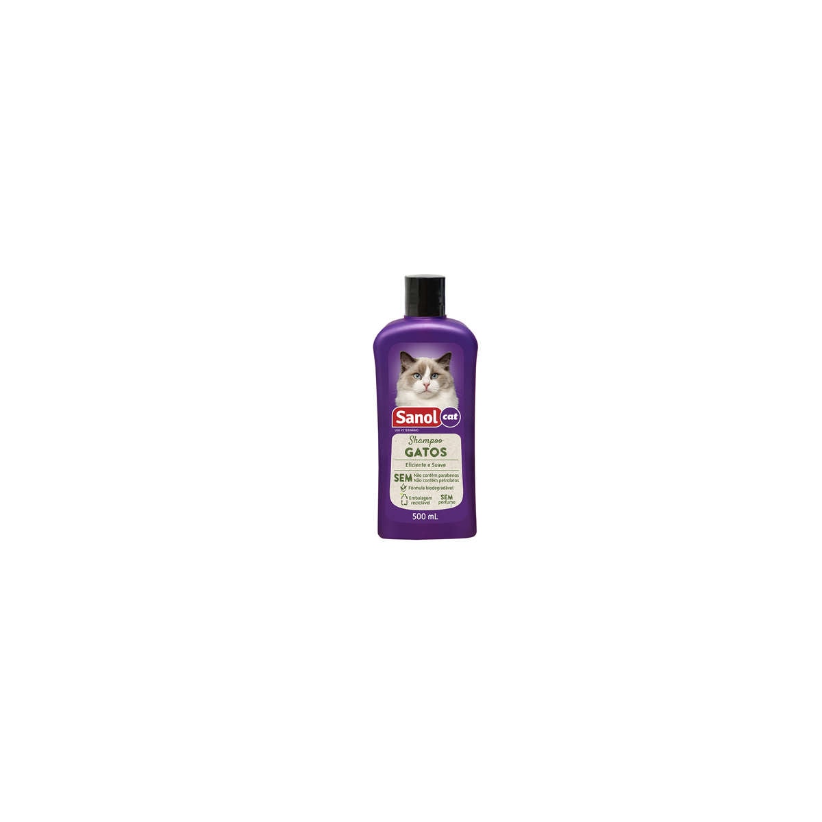 Shampoo Sanol para Gatos 500ml