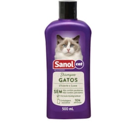Shampoo Sanol para Gatos 500ml Shampoo Sanol para Gatos 500ml