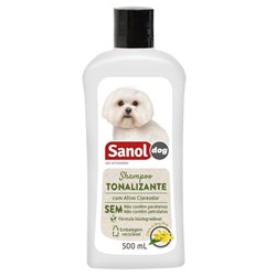 Shampoo Sanol Tonalizante para Pelos Claros 500ml