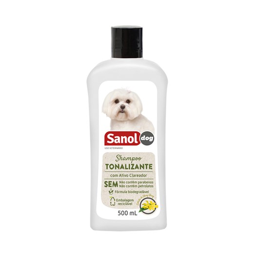 Shampoo Sanol Tonalizante para Pelos Claros