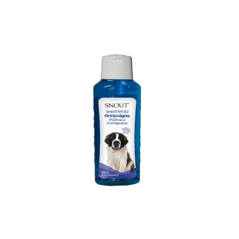 Shampoo Snout Anti Pulgas 750ml Pet Cães e Cia