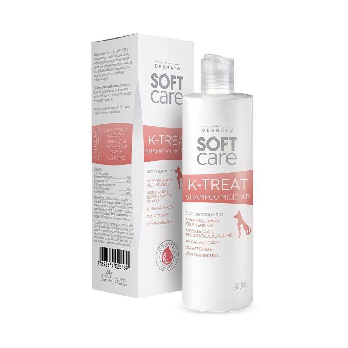 Shampoo Soft Care K-Treat Micelar